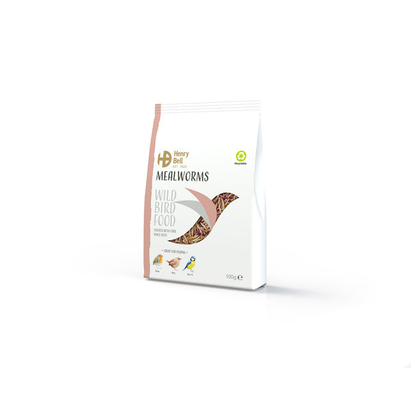 Henry Bell Meal Worms 100g