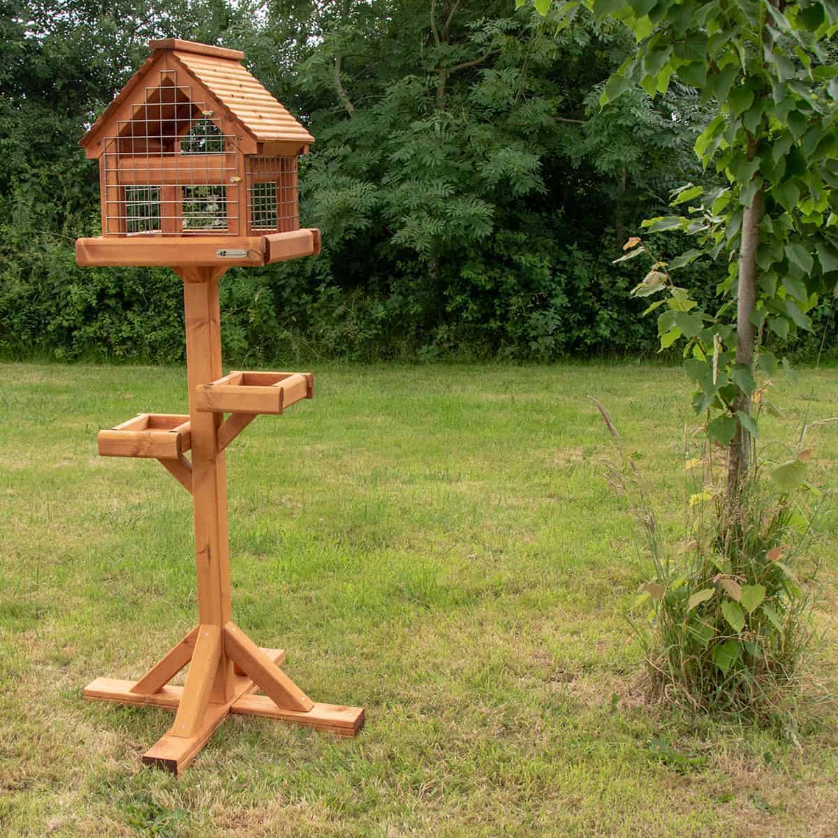 Wooden Roof Bird Tables Riverside Woodcraft RiversideWoodcraft wooden-roof-bird-tables-riverside-woodcraft-riversidewoodcraft