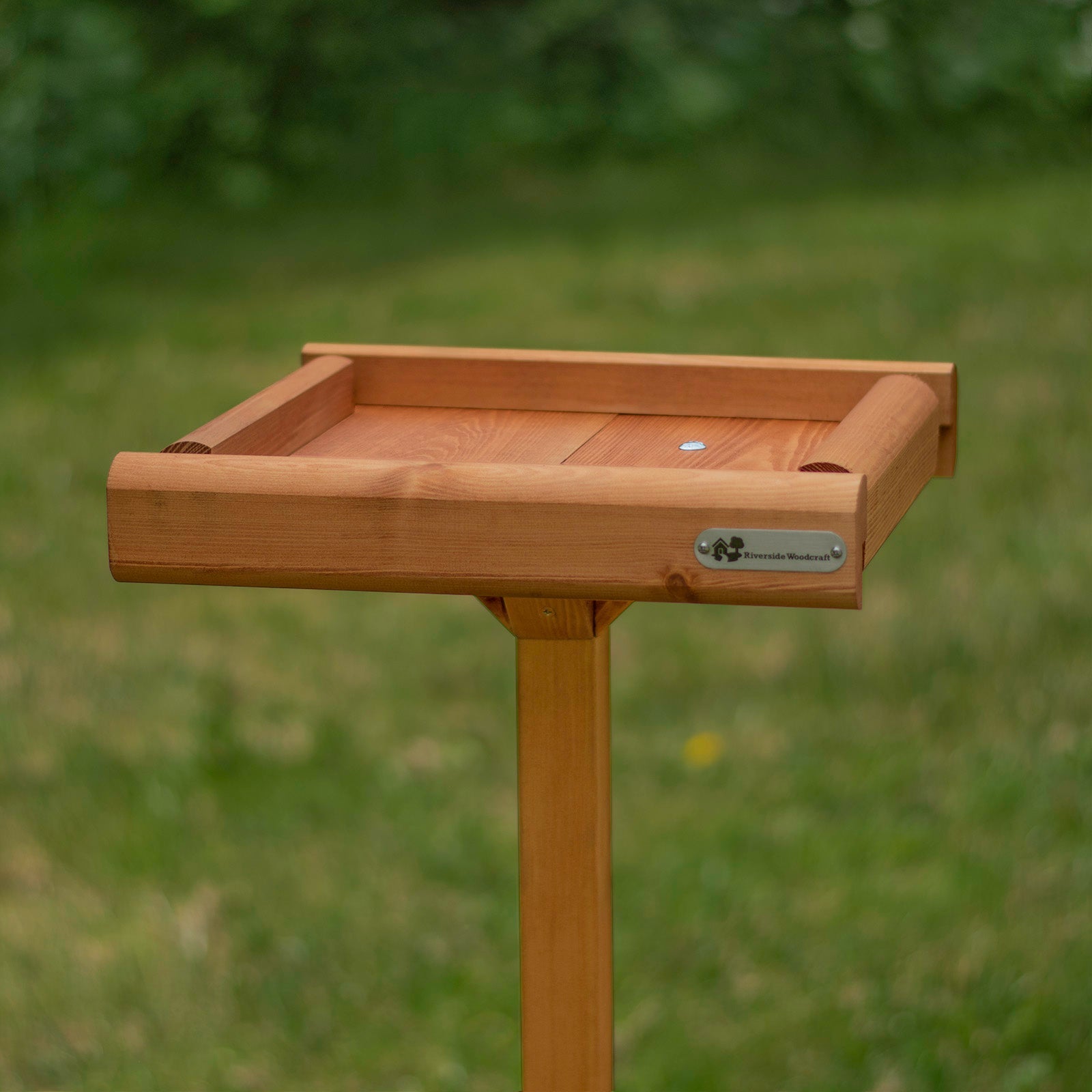 Riverside Woodcraft Open Bird Table Large – RiversideWoodcraft